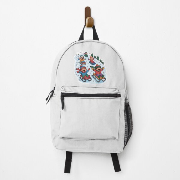 Item preview, Children sledding designed and sold by desinganddecor.