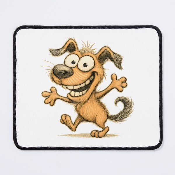 Item preview, Cheerful Funny Dog designed and sold by Yomere.