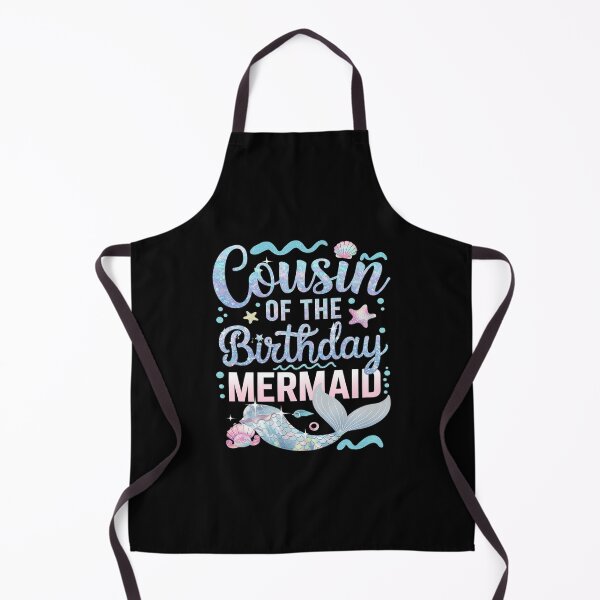 Item preview, Cousin Of The Birthday Mermaid Party Matching Family Sibling designed and sold by AquaKiev.