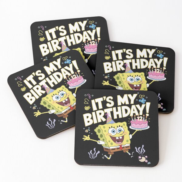 Item preview, Mademark x SpongeBob SquarePants - Spongebob It's My 12th Birthday Cake Twelve Years Spongebob  designed and sold by MarryIsMonth.