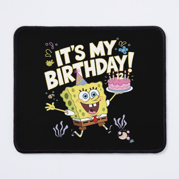 Item preview, Mademark x SpongeBob SquarePants - Spongebob It's My 12th Birthday Cake Twelve Years Spongebob  designed and sold by MarryIsMonth.