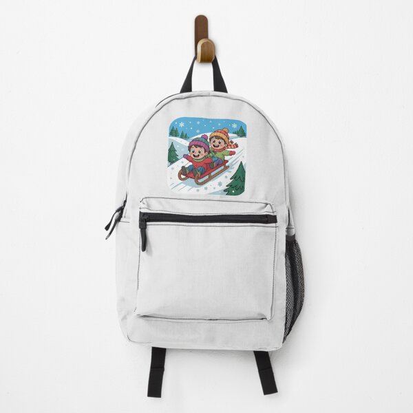 Item preview, Children sledding designed and sold by desinganddecor.