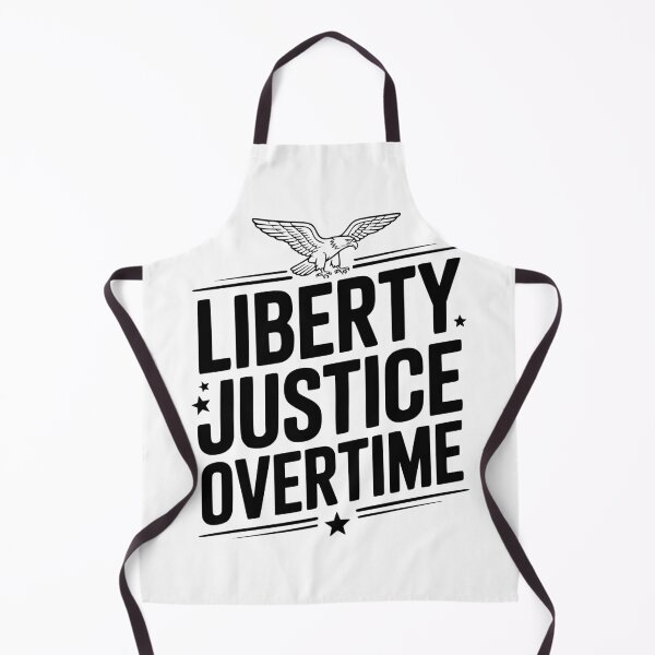 Item preview, Liberty, Justice, Overtime designed and sold by Frank Ring.