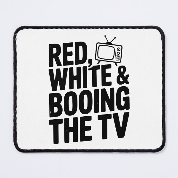 Item preview, Red, White & Booing the TV designed and sold by Frank Ring.