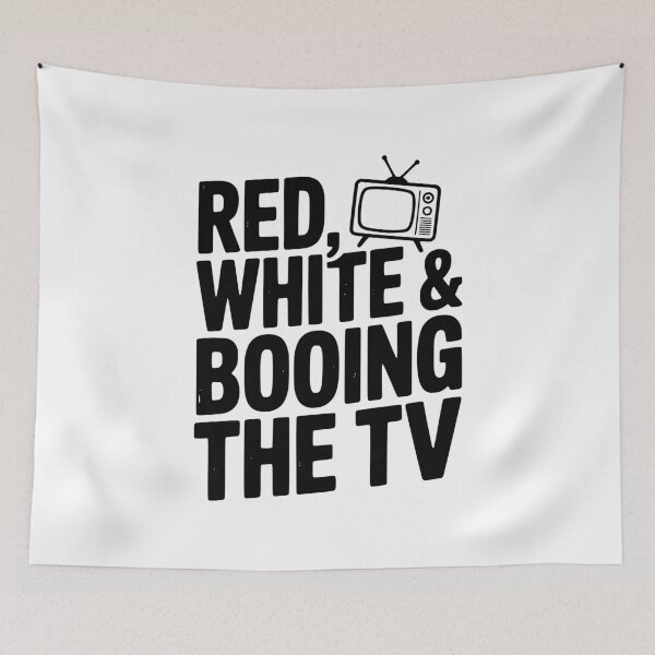 Item preview, Red, White & Booing the TV designed and sold by Frank Ring.