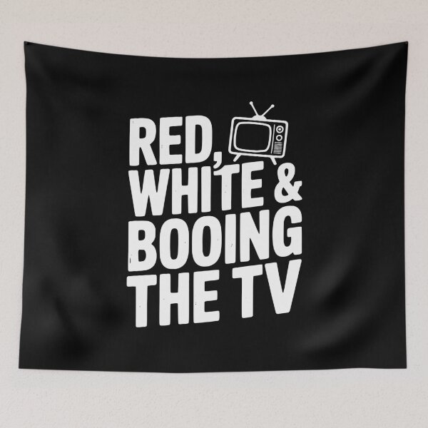Item preview, Red, White & Booing the TV designed and sold by Frank Ring.