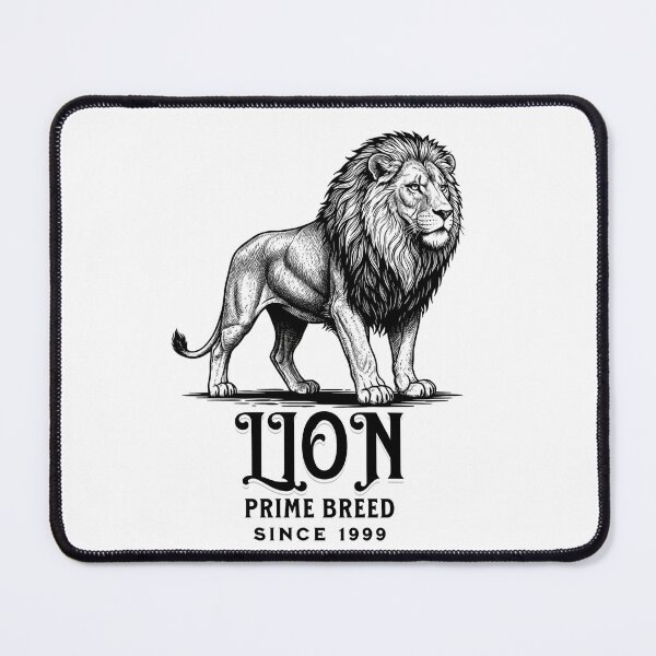 Item preview, Vintage Lion Illustration – Prime Breed Heritage Label Design designed and sold by Marplesmade.