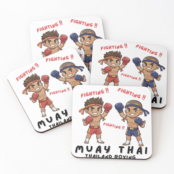 Item preview, Muay Thai Chibi Fighters – FIGHTING!! designed and sold by Beeform.