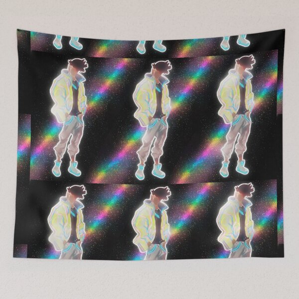 Item preview, Cyberpunk fan art by David, watercolor and digital neon designed and sold by Danmagic.