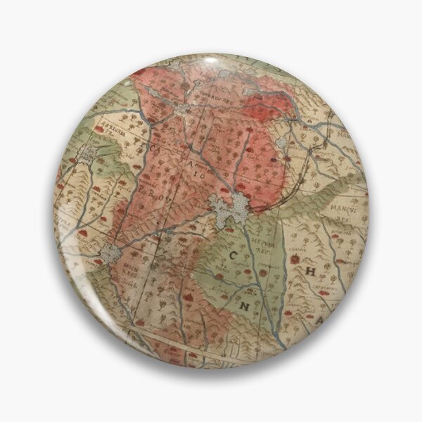 Item preview, China Urbano Monte map detail designed and sold by UrbanoMonteMap.
