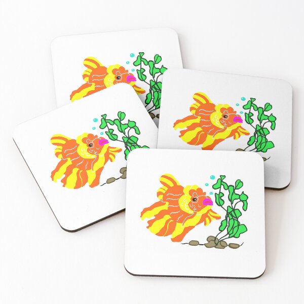 Item preview, Fancy Goldfish Colorful Painterly Art designed and sold by Najomiartstudio.