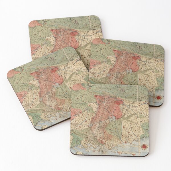 Item preview, China Urbano Monte map detail designed and sold by UrbanoMonteMap.