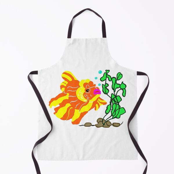 Item preview, Fancy Goldfish Colorful Painterly Art designed and sold by Najomiartstudio.