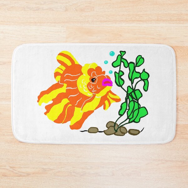 Item preview, Fancy Goldfish Colorful Painterly Art designed and sold by Najomiartstudio.