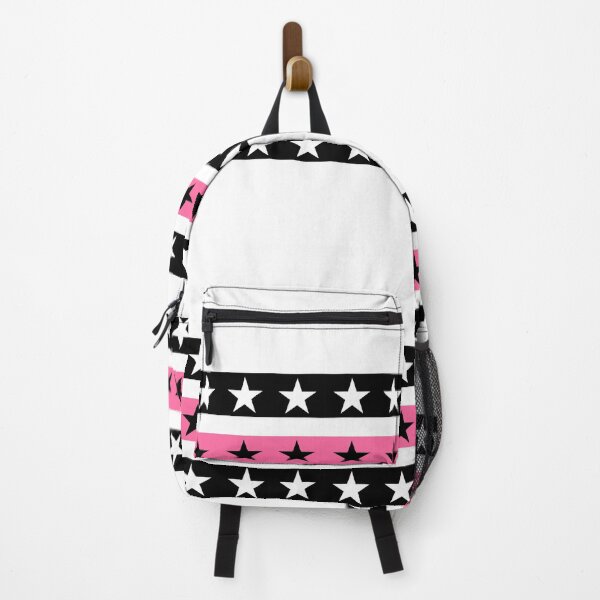 Item preview, Pink & Black Star Stripes – Cute Dark Aesthetic designed and sold by Akalternativ.
