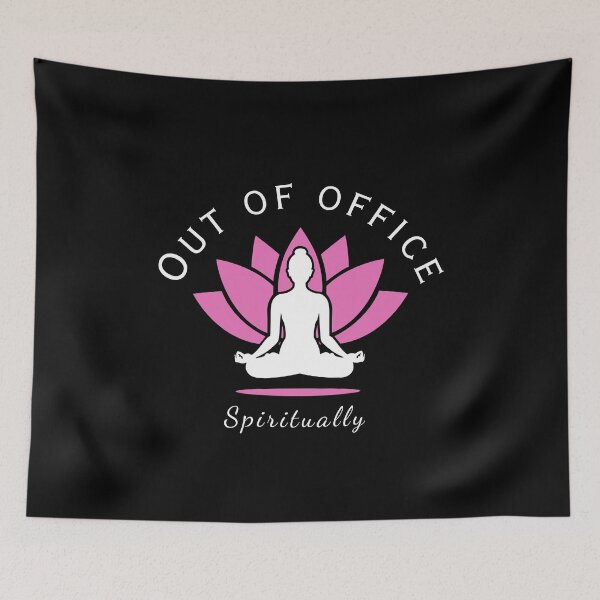 Item preview, Out Of Office: Spiritually - Meditation Merchandise for Spiritual Souls designed and sold by ViBeat-.