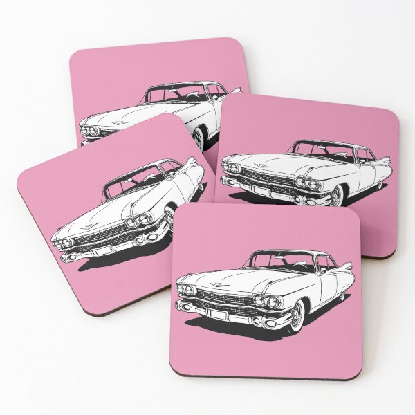 Item preview, Cadillac Eldorado Classic Car Design | Vintage American Luxury Car designed and sold by KatanaCreative.