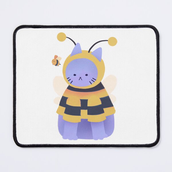 Item preview, Cat Wearing Bee Costume designed and sold by Asutip.