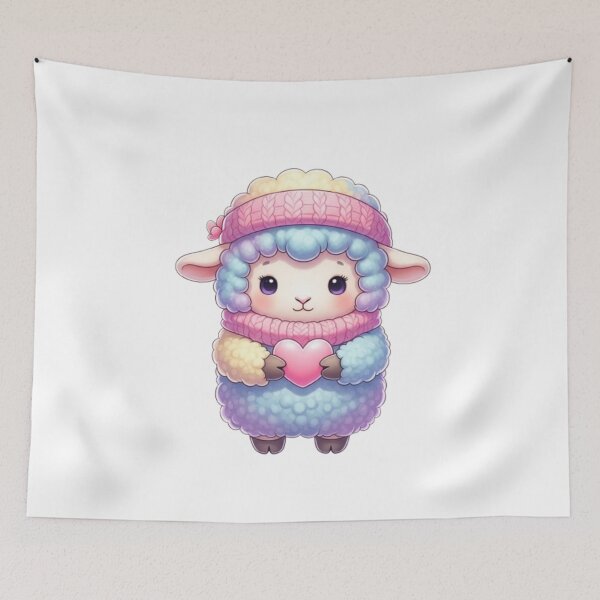 Item preview, Soft As Wool Love designed and sold by PetJoyPrintsCO.