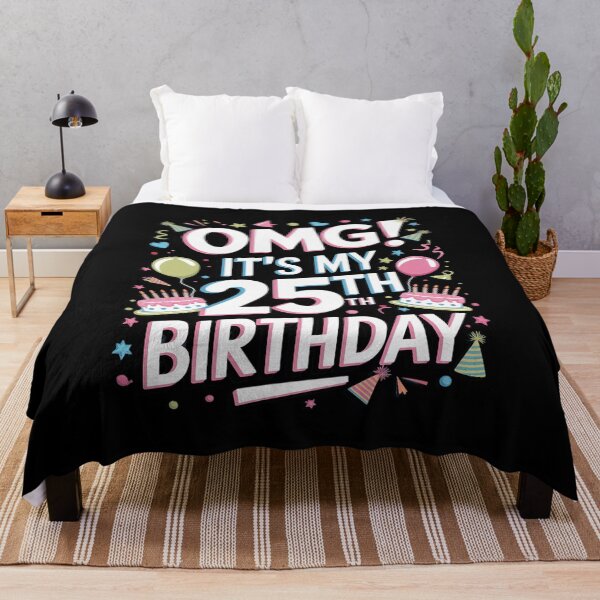 Item preview, OMG! It's My 25th Birthday 25 Years Old 25th Birthday 1  designed and sold by MarryIsMonth.