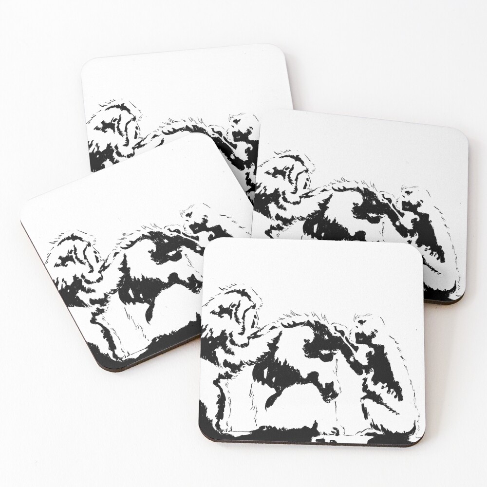 Item preview, Coasters (Set of 4) designed and sold by fe-craft.