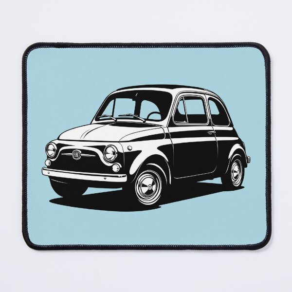 Item preview, Fiat 500 Classic Car Design | Vintage Italian City Car designed and sold by KatanaCreative.