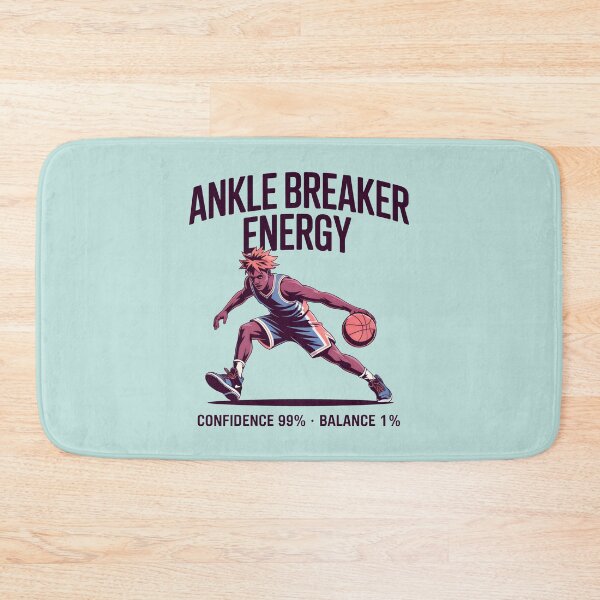 Item preview, Ankle Breaker Energy Basketball Player Confidence Sports Art designed and sold by SplashTastic.
