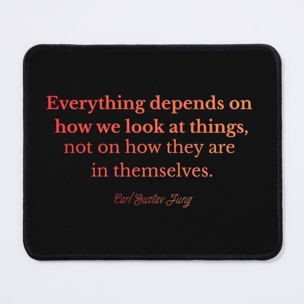 Item preview, Everything depends... - Carl Gustav Jung designed and sold by JokeAndStyle.