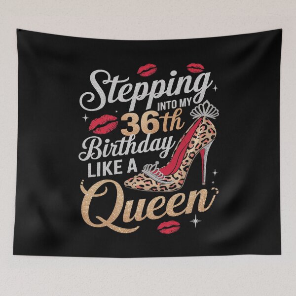 Item preview, High Heels Stepping Into My 36th Birthday 36 and Fabulous  designed and sold by AquaKiev.