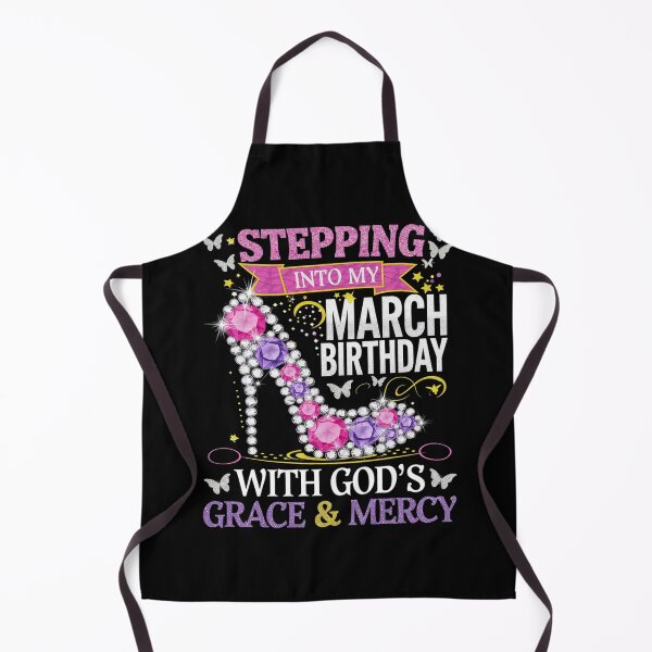Item preview, Stepping Into March Birthday With Gods Grace And Mercy designed and sold by MarkLeedsArt.