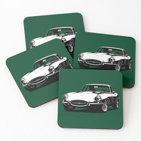 Item preview, E-Type Classic Car Design | Vintage British Sports Car designed and sold by KatanaCreative.
