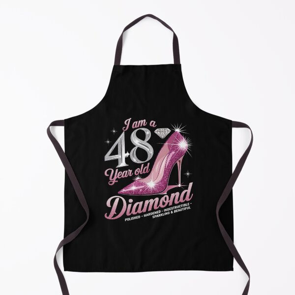 Item preview, I Am A 48 Year Old Diamond, Womens 48th Birthday  designed and sold by AquaKiev.