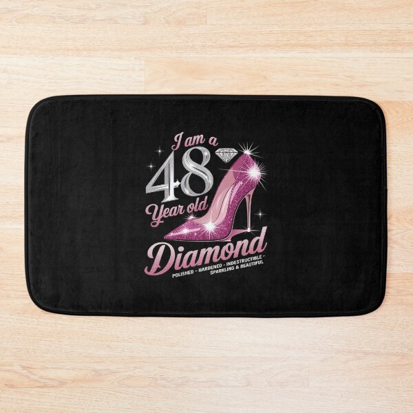 Item preview, I Am A 48 Year Old Diamond, Womens 48th Birthday  designed and sold by AquaKiev.