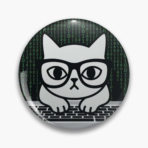 Item preview, Coding Cat Software Engineer Geek Design designed and sold by Teeflex.