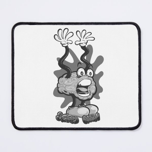 Item preview, Frightened Brain (black and white version) designed and sold by TomiAx.