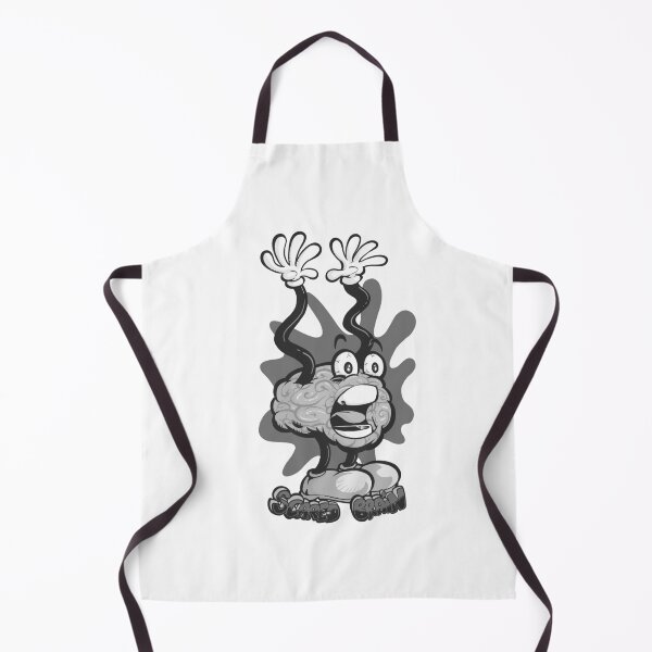 Item preview, Frightened Brain (black and white version) designed and sold by TomiAx.