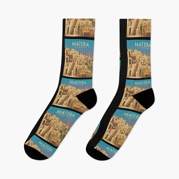 Item preview, A Nostalgic Classic Travel Poster – Italy Matera  designed and sold by Blok45.