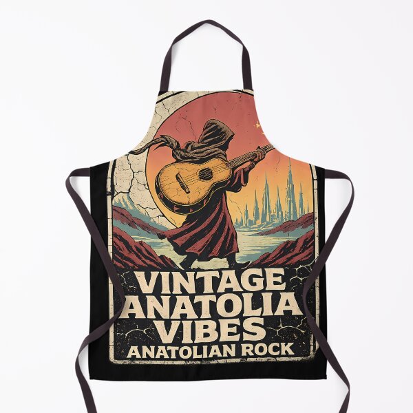 Item preview, Vintage Anatolia Vibes - Retro 70s Psychedelic Rock Art designed and sold by etuvibes.