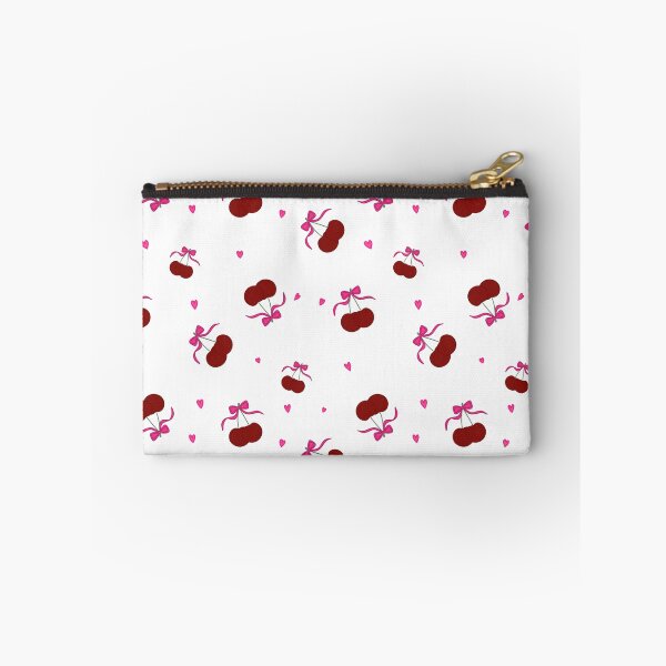 Item preview, Cute Cherry Bow Kawaii Fruit Pink Ribbon Cherry designed and sold by Kuntalee.