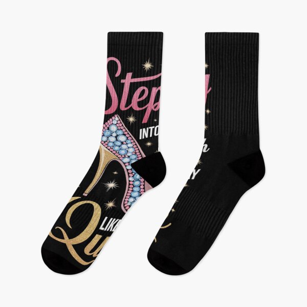 Item preview, Stepping Into My 30th Birthday Like A Queen  designed and sold by MarryIsMonth.