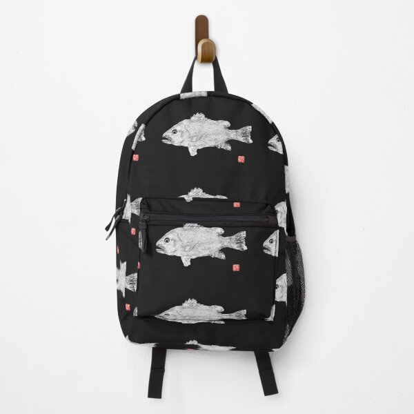 Item preview, Japanese Gyotaku Mangrove Jack designed and sold by MaluGyotaku.