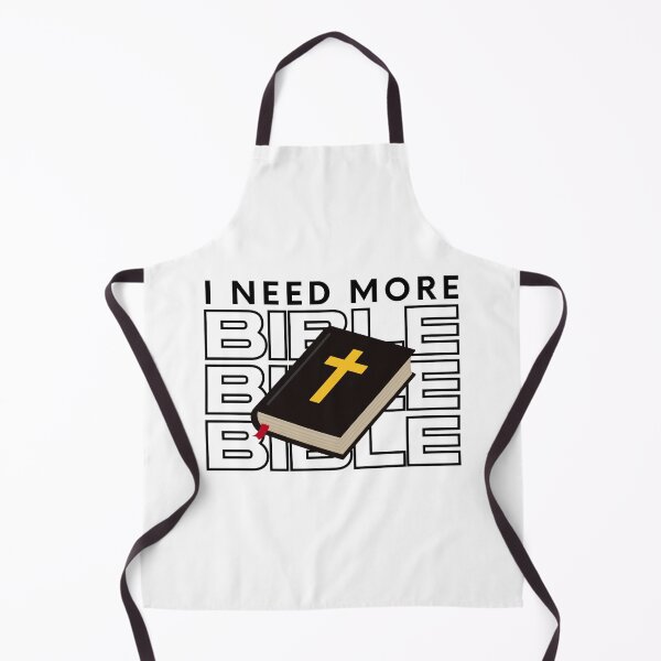 Item preview, I Need More Bible – Faith and Scripture Christian Typography Design designed and sold by MoriaStore.
