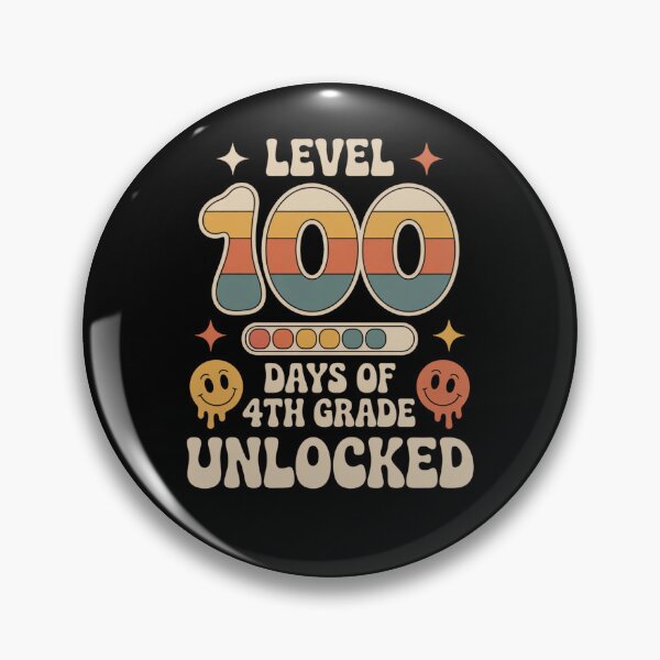 Item preview, 100 Days of 4th Grade Unlocked - 100th Day Teacher Gift designed and sold by ViralVector.