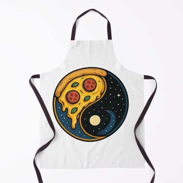 Item preview, Pizza Yin Yang Universe designed and sold by chromatalove.