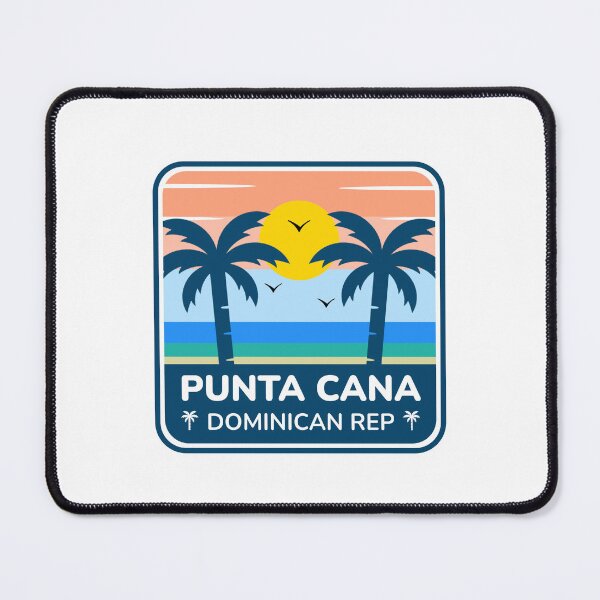 Item preview, Punta Cana Dominican Rep - Retro Sunset Beach Ocean Palm Trees Tropical Paradise Vacation designed and sold by Shape Snip Studio.