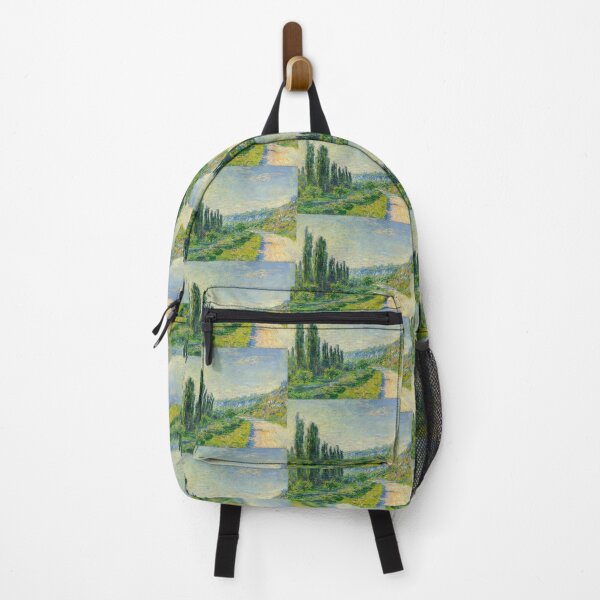 Item preview, La Route De Vetheuil by Claude Monet: Tranquil Impressionist Landscape Poster designed and sold by artofuniverse.