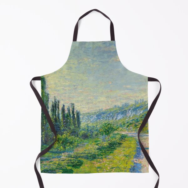 Item preview, La Route De Vetheuil by Claude Monet: Tranquil Impressionist Landscape Poster designed and sold by artofuniverse.