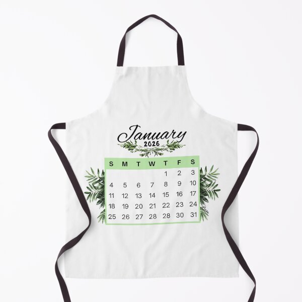 Item preview, January 2026 Calendar Plant Design designed and sold by iRenza.