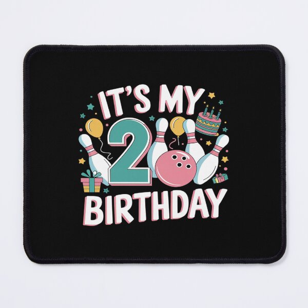 Item preview, It's My 20th Birthday Bowling Theme 20 Year Old Party designed and sold by AquaKiev.