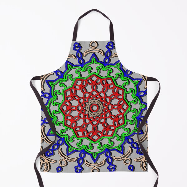 Item preview, Intricate Mandala with Red Core and Radiant Layers designed and sold by nighttime1990.